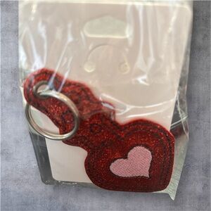 Red Heart Key Holder